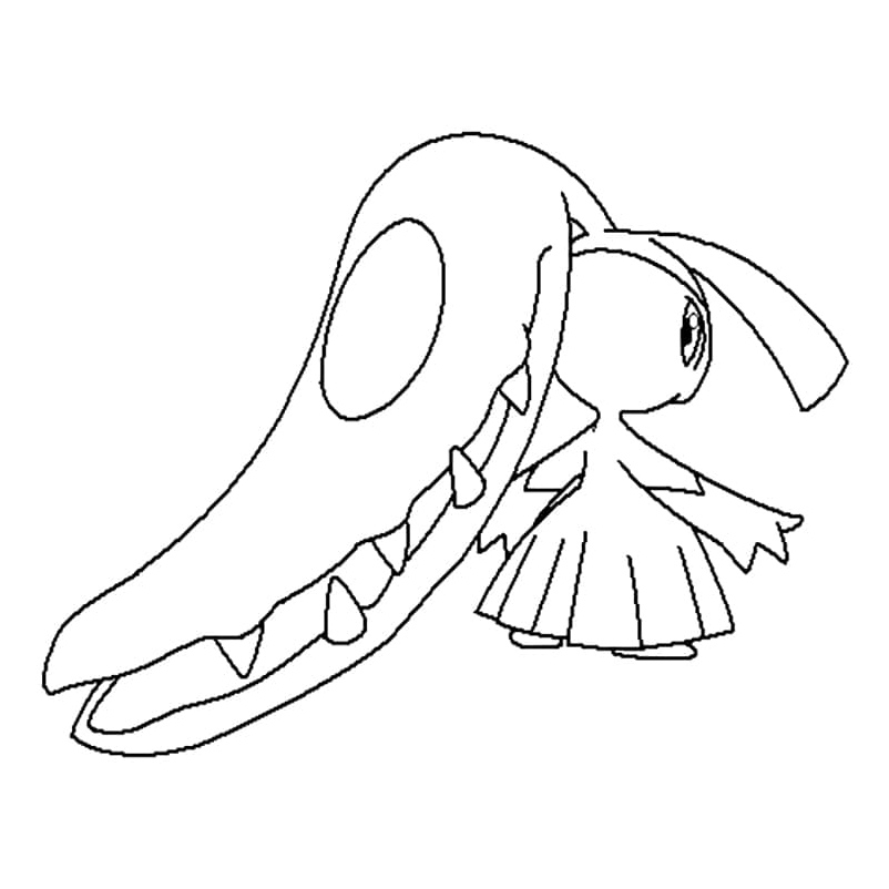Pokemon Mawile Coloring Page