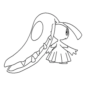 Pokemon Mawile Coloring Page