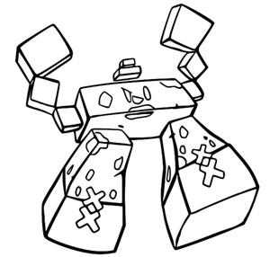 Rockhenge Pokemon Coloring Page