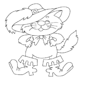 Joyful Kitty in Footwear