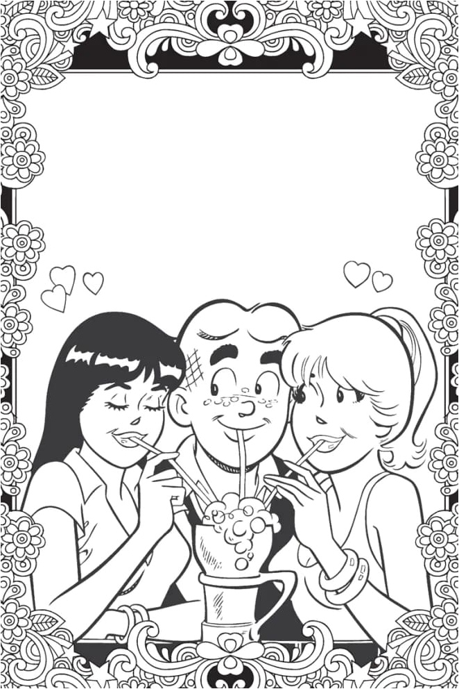 Riverdale Cartoon Coloring Page