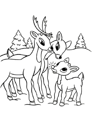 Rudolph and His Family