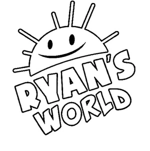 Ryan's World Logo Coloring Page
