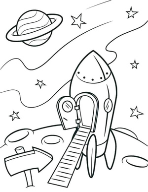 Rocket for Space Enthusiasts