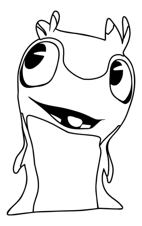 All Slugterras are categorized based on the elemental types. Coloring Page