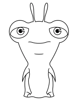 Serenity Slug Coloring Page