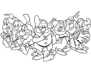 Adorable Seven Dwarfs
