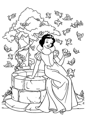 Snow White, the Beautiful Princess