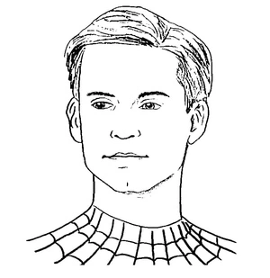 Tobey Maguire as Spider-Man Coloring Page