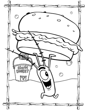 Plankton with a Hamburger