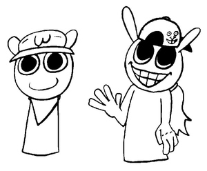 Sprunki from Incredibox: Mard