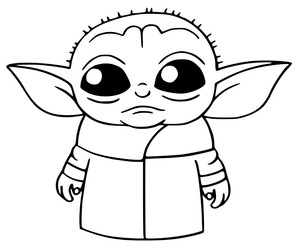 Adorable Infant Yoda