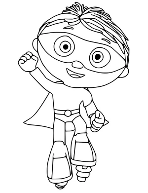Joyful Whyatt Coloring Page