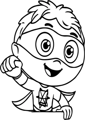 Super Whyatt Beanstalk Coloring Page