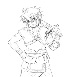 Boy With Sharp Elven Ears