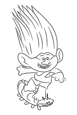 Aspen Heitz from the Trolls franchise.