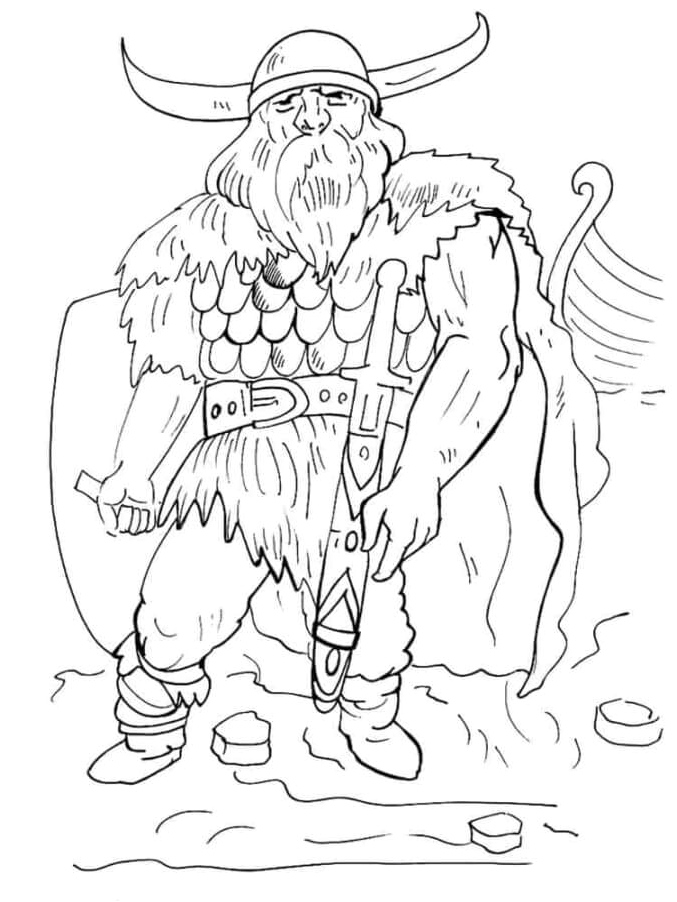 Explorer Coloring Page