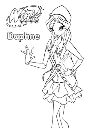 Daphne from the Winx Club