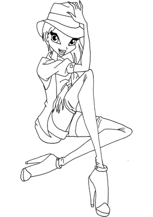 Tecna from Winx Club