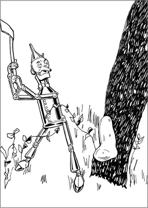 The Tin Woodcutter Visited Goodwin to Find a Heart